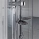 NIAGARA Ultra Душевая кабина 1/4 круга размер 90x90 см, профиль - хром / стекло - прозрачное с рисунком NIAGARA7010164 - фото 235619
