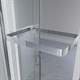 NIAGARA Ultra Душевая кабина 1/4 круга размер 90x90 см, профиль - хром / стекло - прозрачное с рисунком NIAGARA7080164 - фото 235653