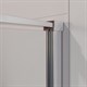 CEZARES Liner Душевой уголок прямоугольный размер 90x90 см, профиль - хром / стекло - прозрачное, двери распашные LINER-A-1-90-C-Cr-L - фото 237001