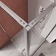 CEZARES Liner Душевой уголок прямоугольный размер 90x90 см, профиль - хром / стекло - прозрачное, двери распашные LINER-A-1-90-C-Cr-L - фото 237004