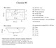 MADERA Classica (MAT) 80 Раковина мебельная и на столешницу прямоугольная встраиваемая ширина 80 см, цвет белый матовый - фото 241267