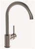 VITRA Minimax S Смеситель для кухни, матовый никель A4209134EXP - фото 242372
