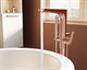 VITRA Root Round Напольный смеситель, медь A4274126EXP - фото 242566