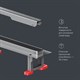 AM.PM MasterFlow Трап для душа линейный универсальный затвор Slim line 80см цвет сталь матовая - фото 244960