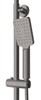 CEZARES Slider Душевая стойка со смесителем, оружейная сталь SLIDER-CD-GM - фото 250262
