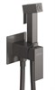 CEZARES Slider Гигиенический душ со смесителем, оружейная сталь SLIDER-DIF-GM - фото 250278