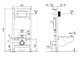 TECE TECEspring V Комплект TECEspring для установки подвесного унитаза с панелью смыва TECEspring V панель смыва белая глянцевая (распродажа) - фото 253119