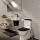 SANITA LUXE Унитаз-компакт Best с быстросъемным сидением микролифт и черной крышкой WC.CC/Best/2-DM/BLK.G/S1 - фото 254285