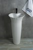 GID Autonomo Раковина напольная белая 41x41x84 GID-81113 - фото 256072