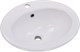 GID Раковина 9413 71107 встраиваемая сверху белая 56x49x19 GID-71107 - фото 256151
