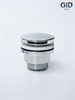 GID Донный клапан универсальный G-36CH 76603K хром 7x7x10 GID-76603K