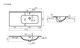 CERAMICA NOVA Element Раковина накладная мебельная чаша справа с отверстием под смеситель 1010x465x180 мм цвет белый CN7003R - фото 257779