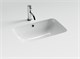 CERAMICA NOVA Element Раковина встраиваемая снизу 540x360x190 с отверстием слива перелива цвет белый CN7018 - фото 257792