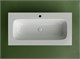 CERAMICA NOVA Grace Раковина накладная мебельная прямоугольная 910x457x137 с отверстием под смеситель цвет белый CN7019 - фото 257794
