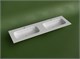 CERAMICA NOVA Grace Раковина накладная мебельная прямоугольная 1610x457x137 с двумя чашами и отверстиями под смеситель цвет белый CN7023 - фото 257835