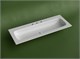 CERAMICA NOVA Grace Раковина накладная мебельная прямоугольная 1210x457x137 с тремя отверстиями под смеситель цвет белый CN7024 - фото 257851