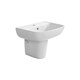 AQUATEK Полупьедестал для раковины 300*240*340, белый AQ5431-00 - фото 260725