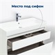 AQUANET Тумба под раковину подвесная Nova Lite 100 (SLIM SYNERGY) белый, 2 ящика AQUANET-249940 - фото 264428