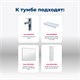 AQUANET Тумба под раковину подвесная Nova Lite 100 (SLIM SYNERGY) белый, 2 ящика AQUANET-249940 - фото 264431