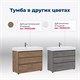 AQUANET Тумба под раковину напольная Nova Lite 100 белый глянец (3 ящика) AQUANET-302478 - фото 264454