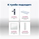 AQUANET Тумба под раковину напольная Nova Lite 100 белый глянец (3 ящика) AQUANET-302478 - фото 264455