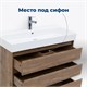 AQUANET Тумба под раковину напольная Nova Lite 100 дуб рустикальный (3 ящика) AQUANET-302480 - фото 264464