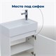AQUANET Тумба под раковину подвесная Nova Lite 50 белый глянец (1 дверца) AQUANET-298853 - фото 264476
