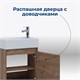 AQUANET Тумба под раковину подвесная Nova Lite 50 дуб рустикальный (1 дверца) AQUANET-298855 - фото 264499