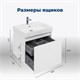 AQUANET Тумба под раковину подвесная Nova Lite 60 белый (1 ящик) AQUANET-242574 - фото 264513