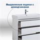 AQUANET Тумба под раковину напольная Nova Lite 60 белый глянец (3 ящика) AQUANET-302469 - фото 264549