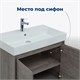 AQUANET Тумба под раковину подвесная Nova Lite 60 дуб рошелье (2 дверцы) AQUANET-298848 - фото 264562