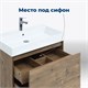 AQUANET Тумба под раковину подвесная Nova Lite 60 дуб рустикальный (1 ящик) AQUANET-249511 - фото 264598