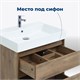 AQUANET Тумба под раковину подвесная Nova Lite 60 дуб рустикальный (2 ящика) AQUANET-249512 - фото 264622