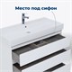 AQUANET Тумба под раковину напольная Nova Lite 75 белый глянец (3 ящика) AQUANET-302472 - фото 264686