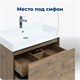 AQUANET Тумба под раковину подвесная Nova Lite 75 дуб рустикальный (1 ящик) AQUANET-249514 - фото 264734