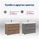 AQUANET Тумба под раковину напольная Nova Lite 85 белый глянец (3 ящика) AQUANET-302475 - фото 264784