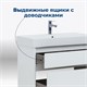 AQUANET Тумба под раковину подвесная Nova Lite 85 белый глянец, 2 ящика AQUANET-249936 - фото 264793