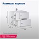 AQUANET Тумба под раковину подвесная Алвита 60 белый AQUANET-184301 - фото 264879