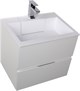 AQUANET Тумба под раковину подвесная Алвита 60 белый AQUANET-184301 - фото 264881