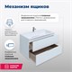 AQUANET Тумба под раковину подвесная Алвита 80 белый AQUANET-235339 - фото 264925