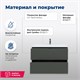 AQUANET Тумба под раковину подвесная Алвита 80 серый антрацит AQUANET-215120 - фото 264935