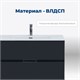 AQUANET Тумба под раковину подвесная Алвита New 100 2 ящика, антрацит AQUANET-277519 - фото 264997