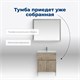 AQUANET Тумба под раковину напольная Алвита New 60 1 ящик, 2 дверцы, дуб веллингтон белый AQUANET-277549 - фото 265147