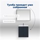 AQUANET Тумба под раковину подвесная Алвита New 60 2 дверцы, антрацит AQUANET-277523 - фото 265158