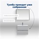 AQUANET Тумба под раковину подвесная Алвита New 60 2 ящика, серый AQUANET-277512 - фото 265238