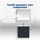 AQUANET Тумба под раковину подвесная Алвита New 70 2 дверцы, антрацит AQUANET-303904 - фото 265328