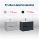AQUANET Тумба под раковину подвесная Алвита New 80 2 ящика, дуб веллингтон белый AQUANET-277517 - фото 265525