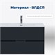 AQUANET Тумба под раковину подвесная Алвита New 90 2 ящика, антрацит AQUANET-303919 - фото 265588