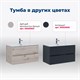 AQUANET Тумба под раковину подвесная Алвита New 90 2 ящика, белый матовый AQUANET-303920 - фото 265604