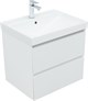 AQUANET Тумба под раковину подвесная Альтера 60 белый матовый AQUANET-337154 - фото 265672